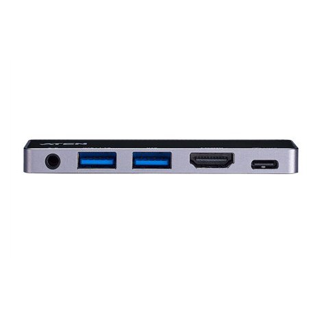 Aten UH3238 USB-C Travel Dock with Power Pass-Through Aten | USB-C Travel Dock with Power Pass-Through | UH3238-AT | Dock | Ethe - 3